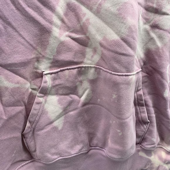 The North Face Sweater Men Small Adult Purple Hooded Pockets Drawstring Outdoors - Picture 4 of 10